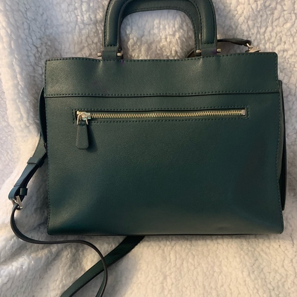 Guess Katey Satchel - Dark Green - Picture 6 of 8